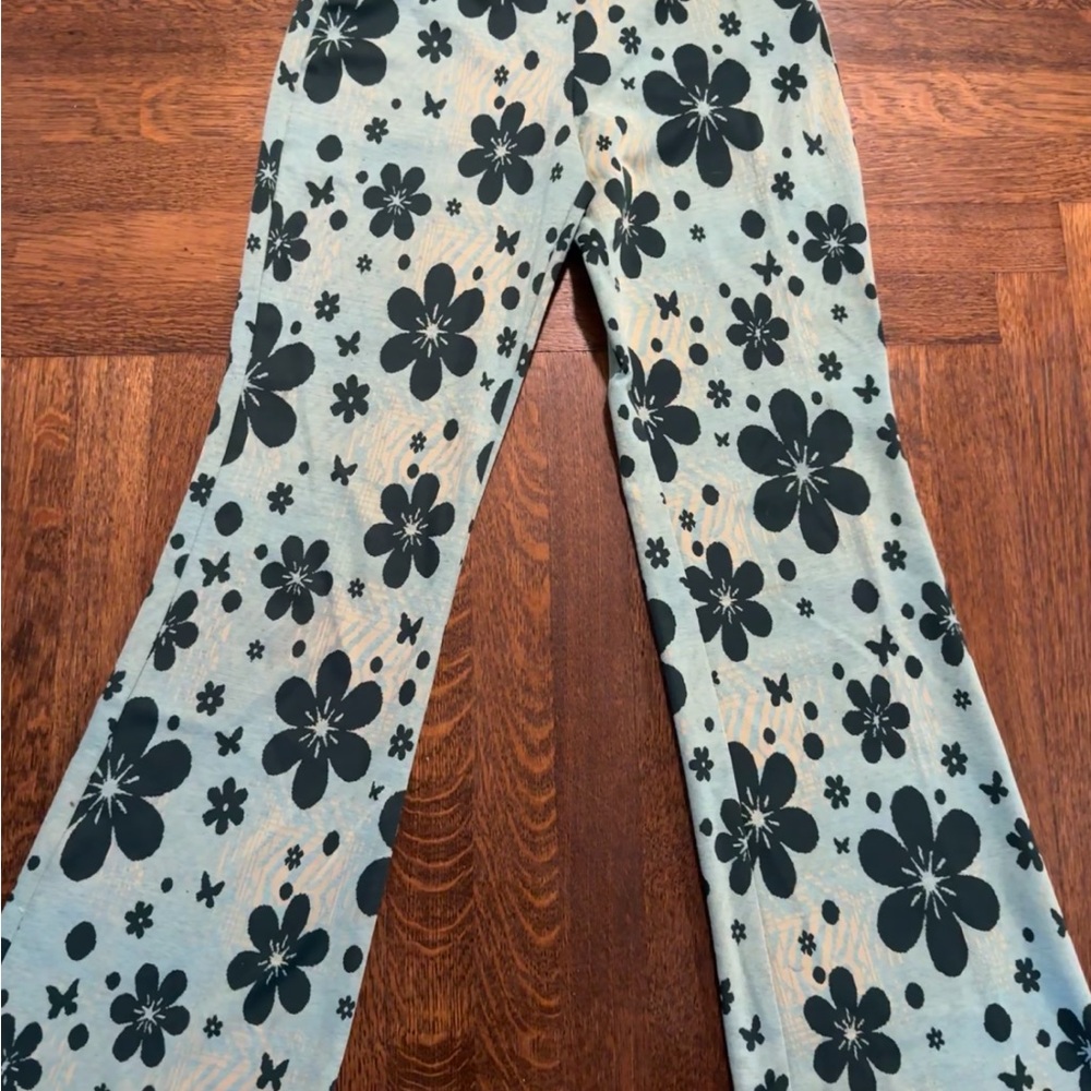 Urban Outfitters Floral Leggings - Green